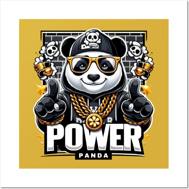 POWER PANDA Wall Art by mmpower